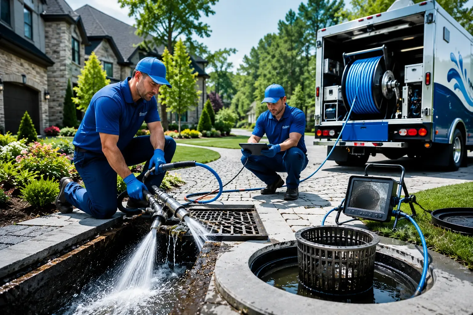 Local outdoor drain cleaning professionals in Knightsville, IN