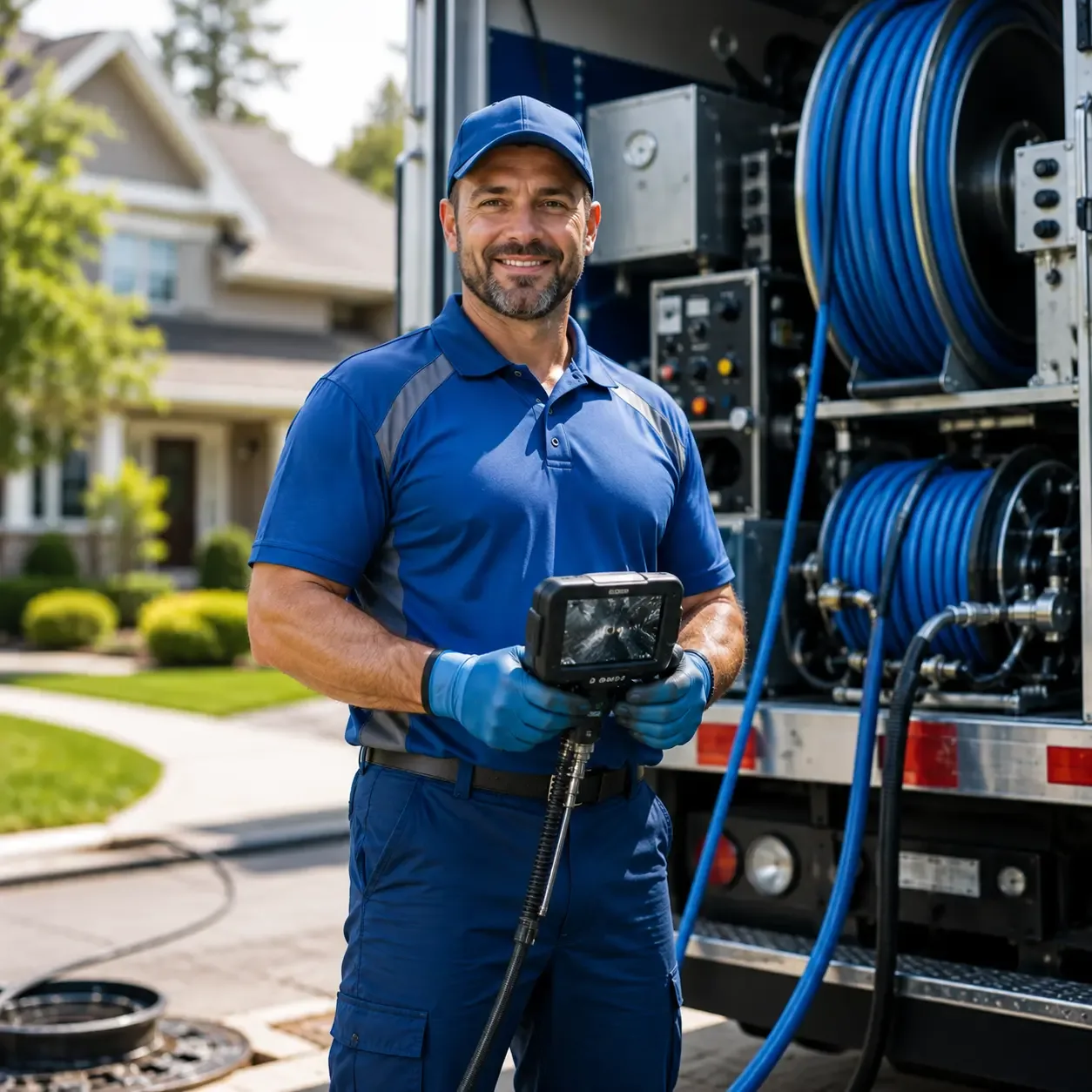 Local outdoor drain cleaning specialists in Knightsville, IN
